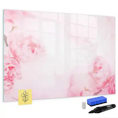 Magnetisk rittavla med blommotiv