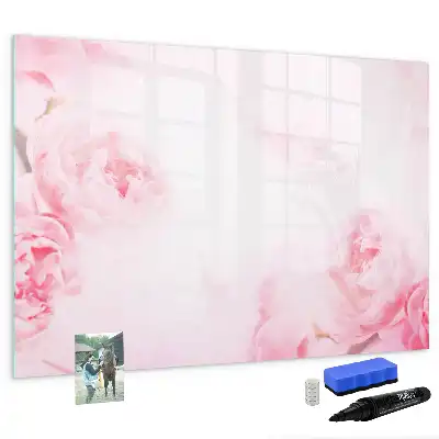 Magnetisk rittavla med blommotiv