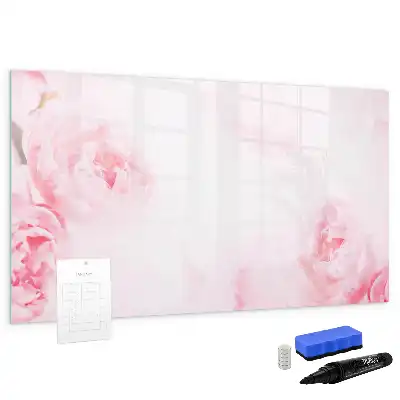 Magnetisk rittavla med blommotiv