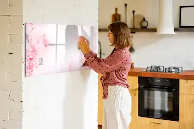 Magnetisk rittavla med blommotiv
