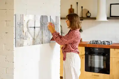Magnetisk rittavla med kärlekstext