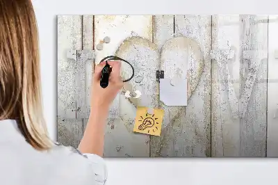 Magnetisk rittavla med kärlekstext