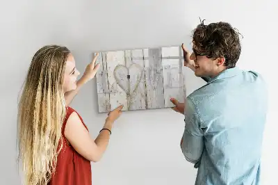 Magnetisk rittavla med kärlekstext