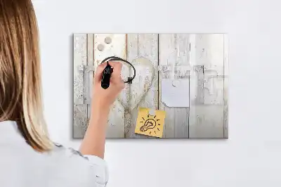 Magnetisk rittavla med kärlekstext