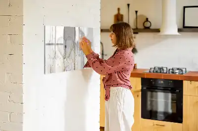 Magnetisk rittavla med kärlekstext