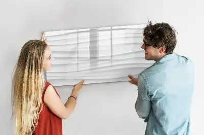 Magnetisk tavla med penna vågstruktur