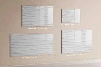 Magnetisk tavla med penna vågstruktur
