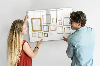 Magnetisk rittavla med träram