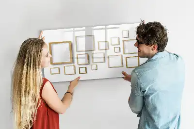 Magnetisk rittavla med träram