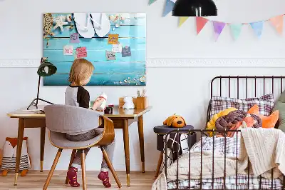 Magnetisk tavla med penna semestertillbehör