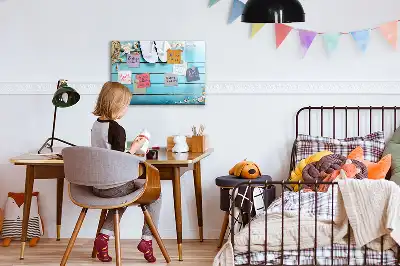 Magnetisk tavla med penna semestertillbehör