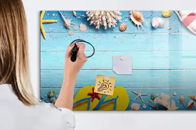Magnetisk rittavla för strandlek