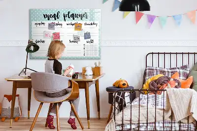 Magnetisk rittavla för måltidsplanering