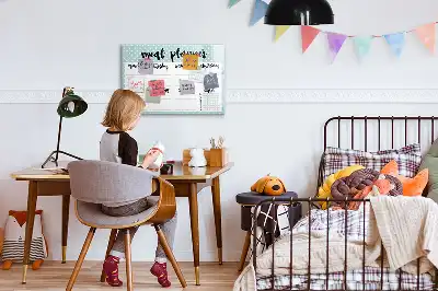 Magnetisk rittavla för måltidsplanering