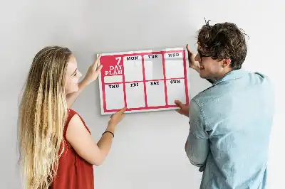 Veckoplanerare magnetisk rittavla