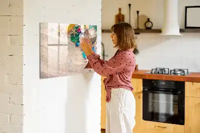 Magnetisk rittavla sommartillbehör