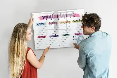 Magnetisk rittavla veckomeny