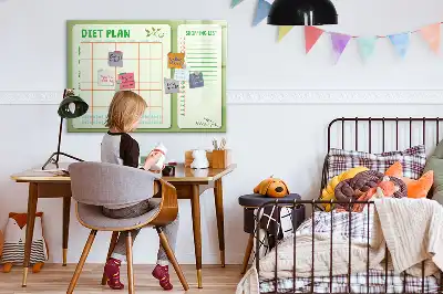 Magnetisk rittavla för veckomeny