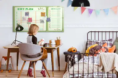 Magnetisk rittavla för veckomeny