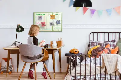 Magnetisk rittavla för veckomeny