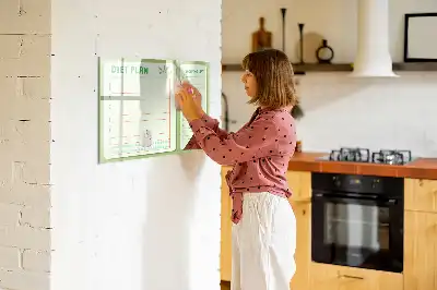 Magnetisk rittavla för veckomeny