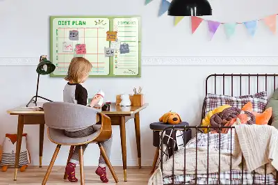 Magnetisk rittavla för veckomeny