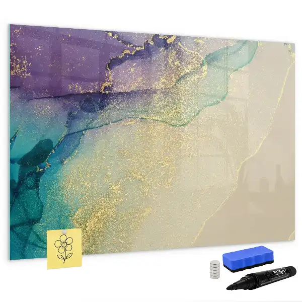Magnetisk tavla med penna elegant abstraktion