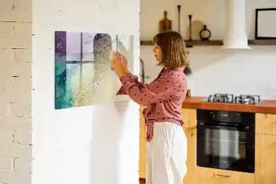 Magnetisk tavla med penna elegant abstraktion