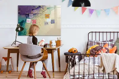 Magnetisk tavla med penna elegant abstraktion