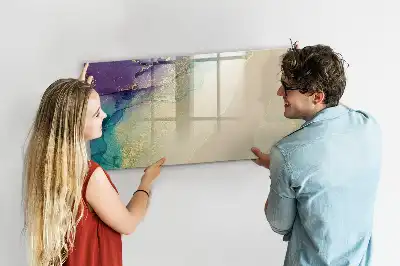 Magnetisk tavla med penna elegant abstraktion