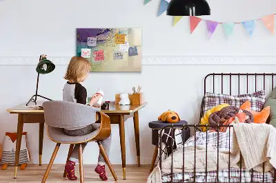 Magnetisk tavla med penna elegant abstraktion