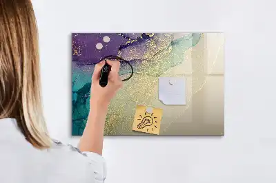 Magnetisk tavla med penna elegant abstraktion