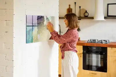 Magnetisk tavla med penna elegant abstraktion