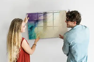 Magnetisk tavla med penna elegant abstraktion