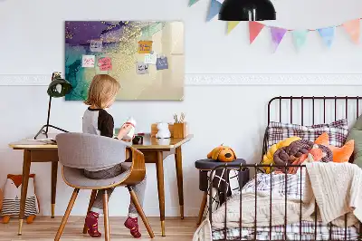Magnetisk tavla med penna elegant abstraktion