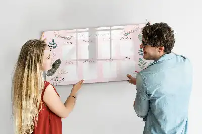 Magnetisk rittavla charmig veckoplanerare