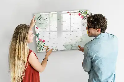 Magnetisk rittavla med plats för recept