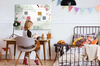 Magnetisk rittavla med plats för recept