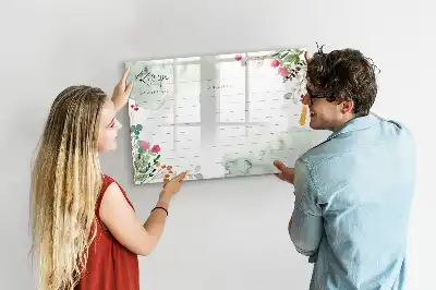 Magnetisk rittavla med plats för recept