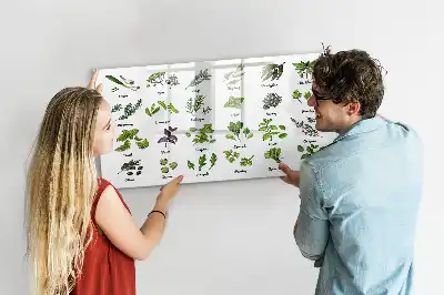 Magnetisk tavla med penna trädarter