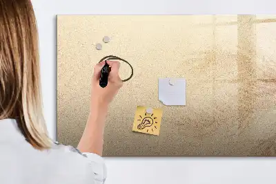 Magnetisk tavla med penna motiv med abstrakta blad