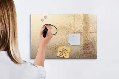 Magnetisk tavla med penna motiv med abstrakta blad