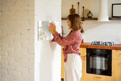 Magnetisk rittavla i utförandet pastellabstraktion