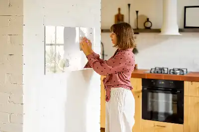 Magnetisk rittavla i utförandet pastellabstraktion