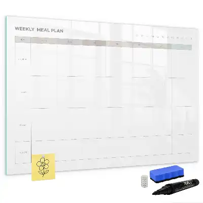 Magnetisk rittavla minimalistisk meny
