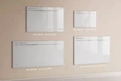 Magnetisk rittavla minimalistisk meny