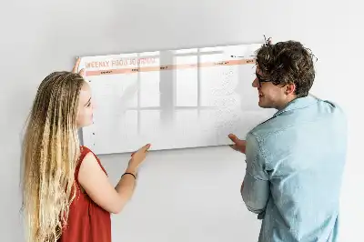 Magnetisk rittavla veckoplanerare för måltider