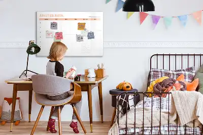 Magnetisk rittavla veckoplanerare för måltider