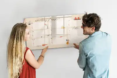 Veckoplanerare magnetisk rittavla