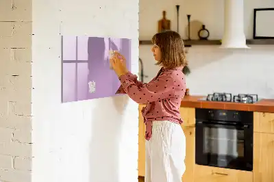 Magnetisk rittavla lila